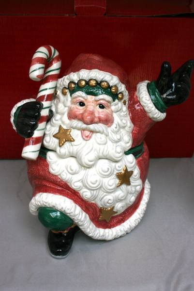 Fitz & Floyd "Snow Business" Cookie Jar, New in Bo: Fitz & Floyd "Snow Business" Cookie Jar, New in Box. #259B. Condition: Appears fine.