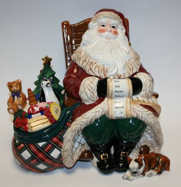 Waterford "Holiday Heirlooms" Santa Rocking Chair : Waterford "Holiday Heirlooms" Santa Rocking Chair Cookie Jar, New in Box. #379B. Condition: Appears fine.