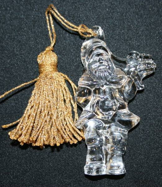 Marquis by Waterford Crystal "Santa Claus" Ornamen: Marquis by Waterford Crystal "Santa Claus" Ornament, 6th in Series, New in Box. #429B. Condition: Appears fine.