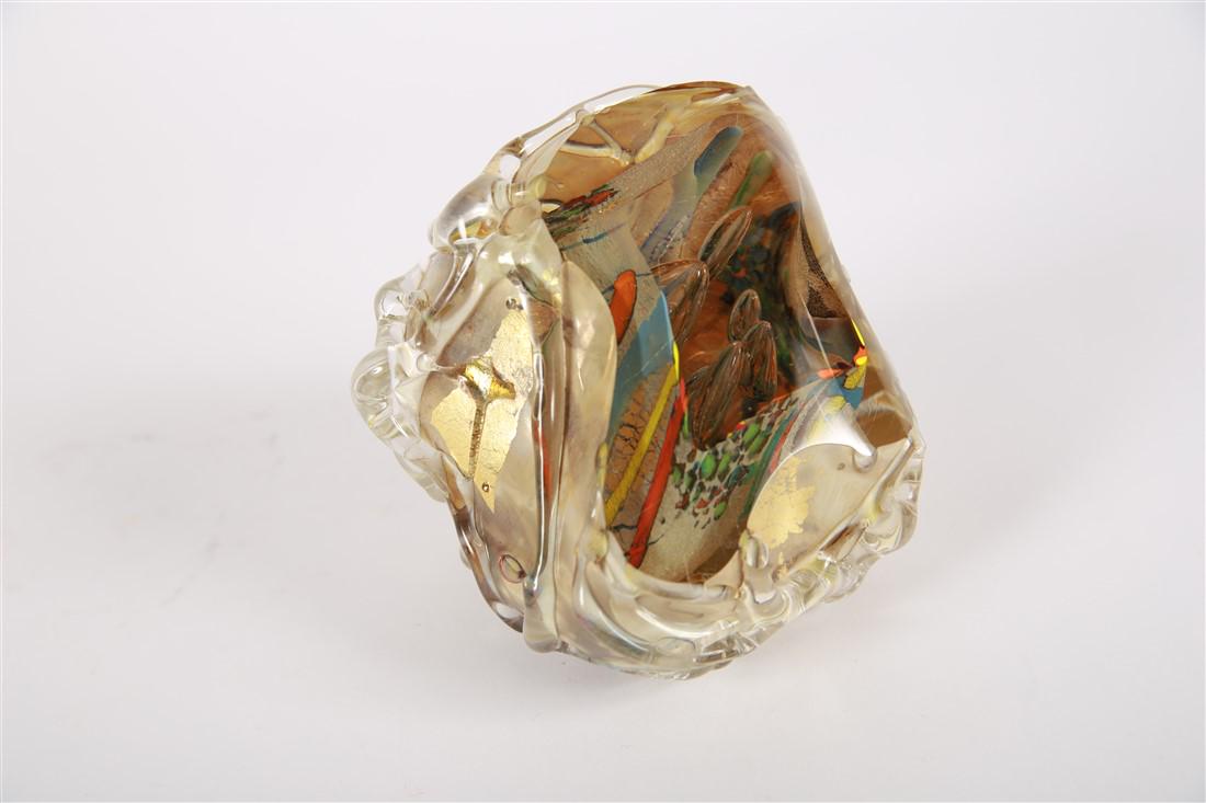 Abstract Art Glass Form (1 of 6)