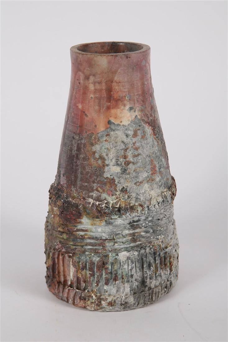Deborah Maxwell, Pit Fired Jar (1 of 5)