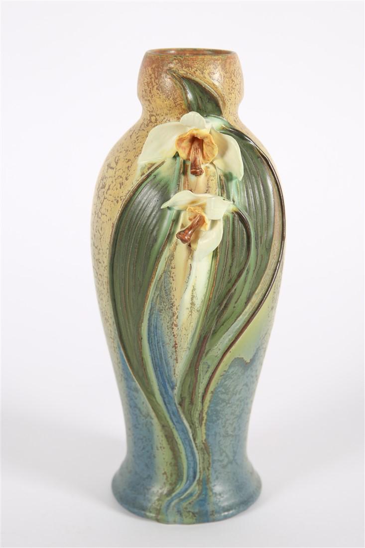 Ephraim Pottery, "Rainforest Orchid" Vase (1 of 6)