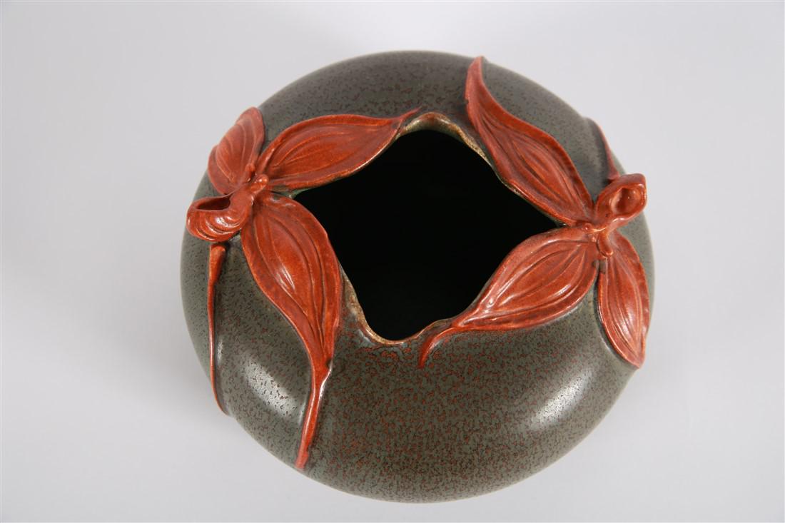 Ephraim Pottery, "Tropical Sunset" Vase (1 of 4)