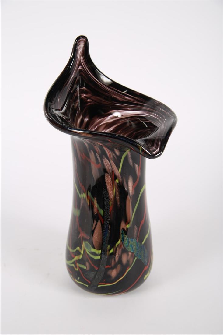 Jordan Valley Glassworks, Jay Bavers Vase (1 of 6)