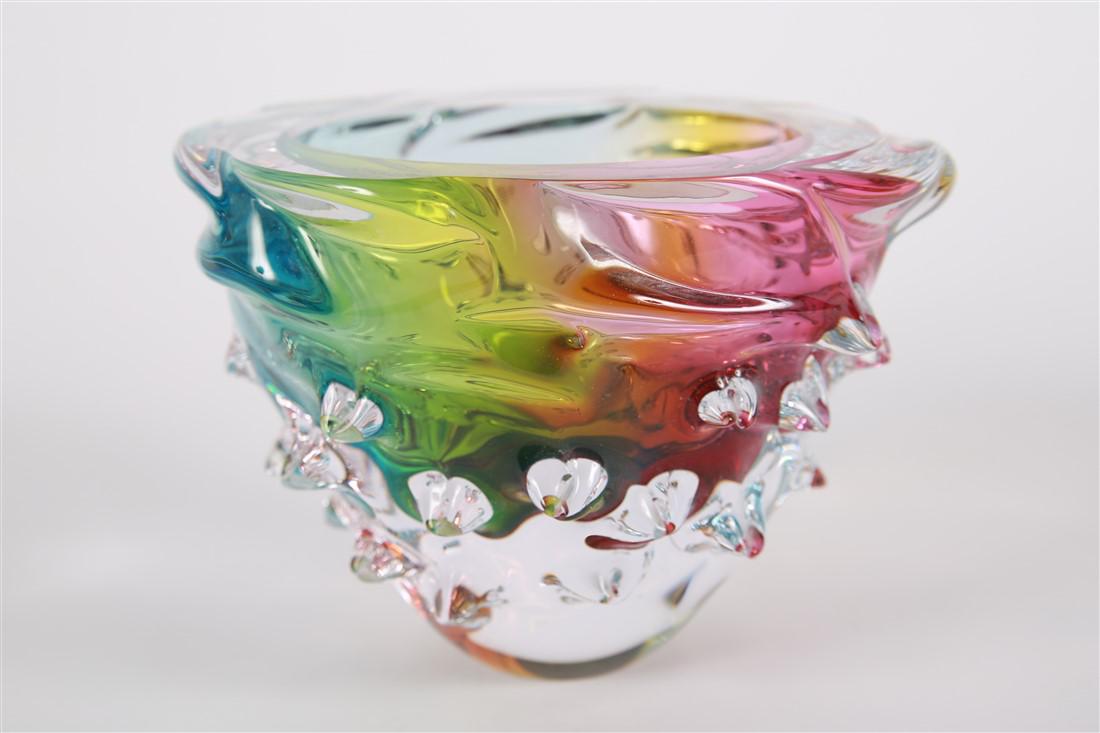 Leon Applebaum, Spiky Rainbow Bowl (1 of 6)