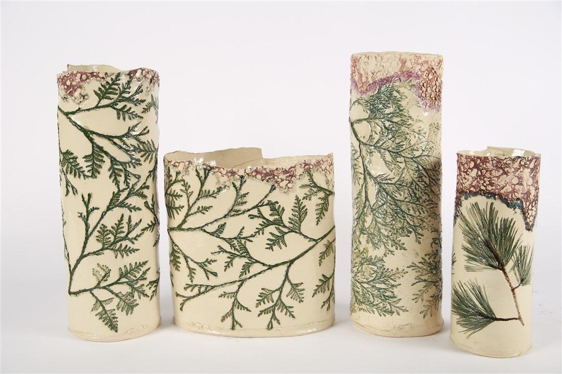 Marsha LaTulip, Evergreen Vases Lot of 4 (1 of 8)