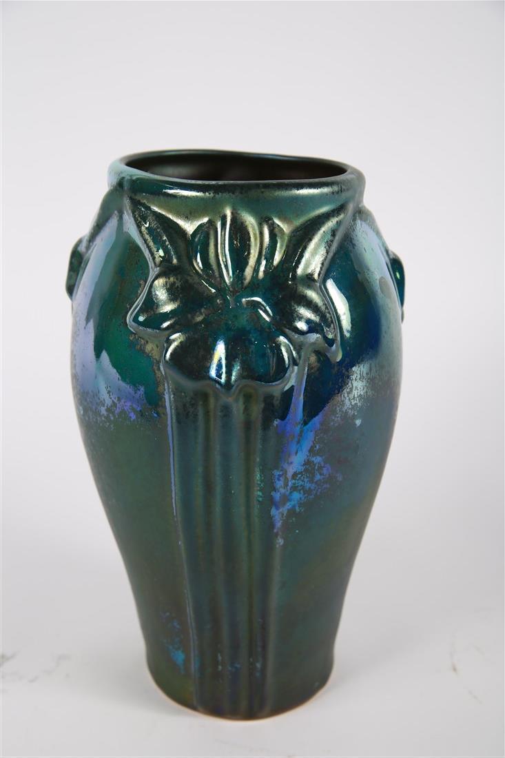 Pewabic Pottery, "Iris" Glazed Vase (1 of 4)