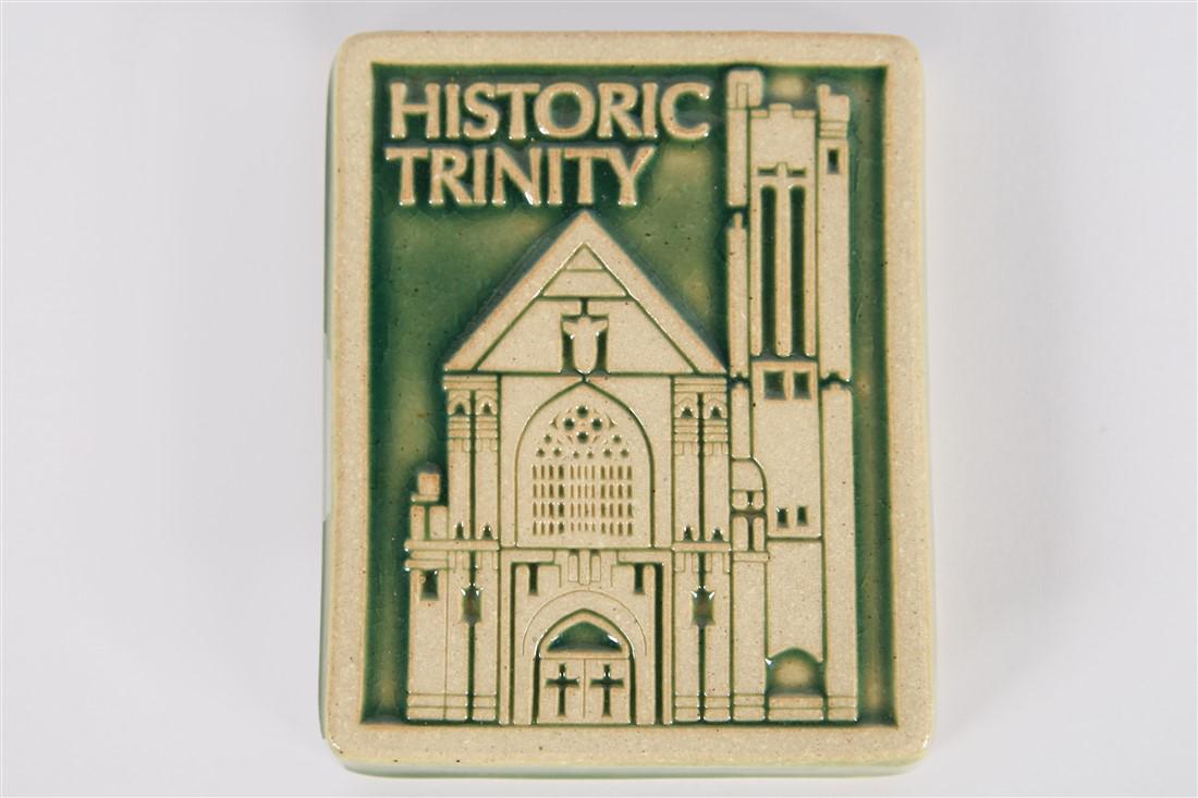 Pewabic, "Historic Trinity" Tile (1 of 2)