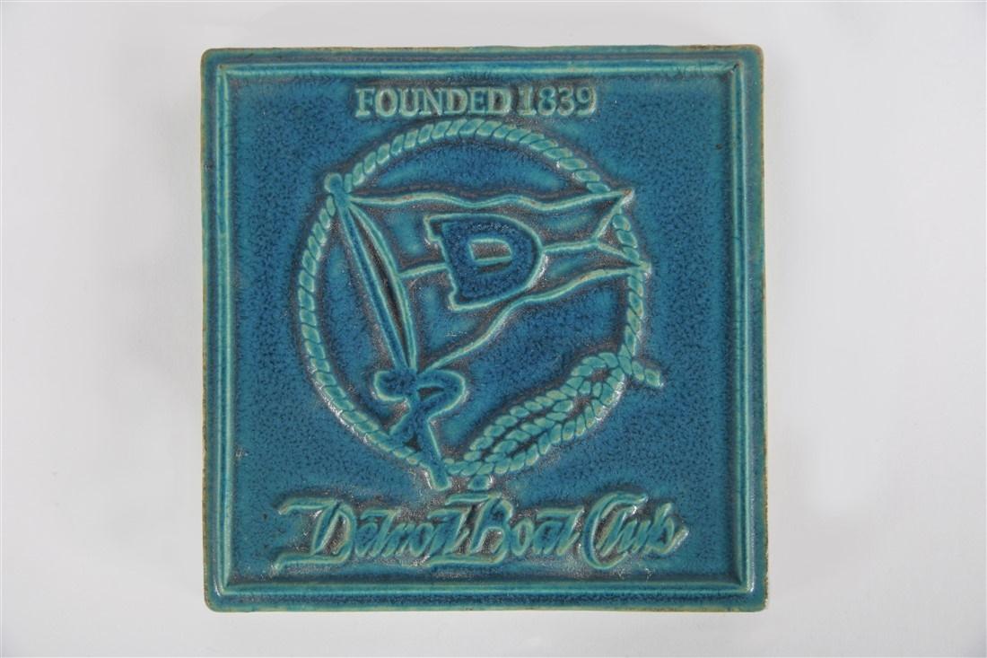 Pewabic, Detroit Boat Club Tile (1 of 2)