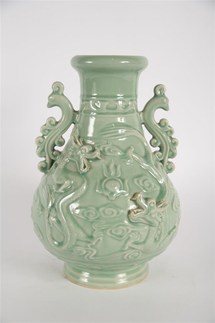Celadon Glazed Dragon Jar (1 of 5)