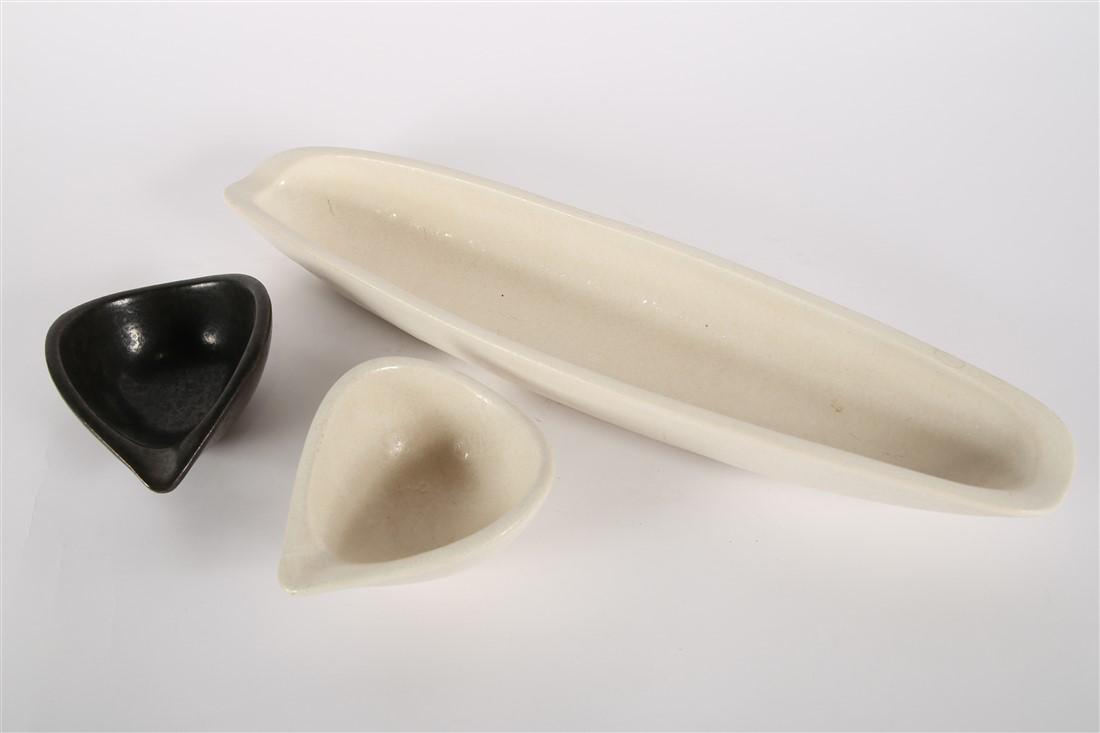 Raymor by Roseville, Three Ceramic Serving Pieces (1 of 7)