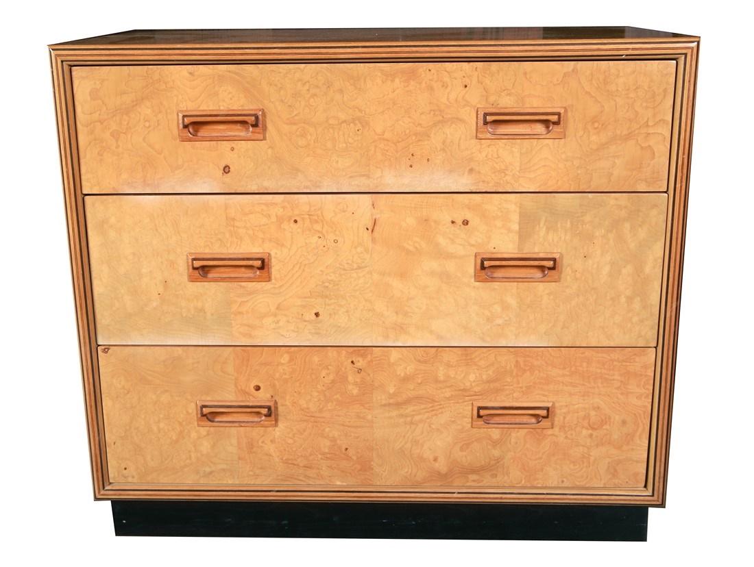 Henredon "Scene Two" Burl Wood Dresser (1 of 2)