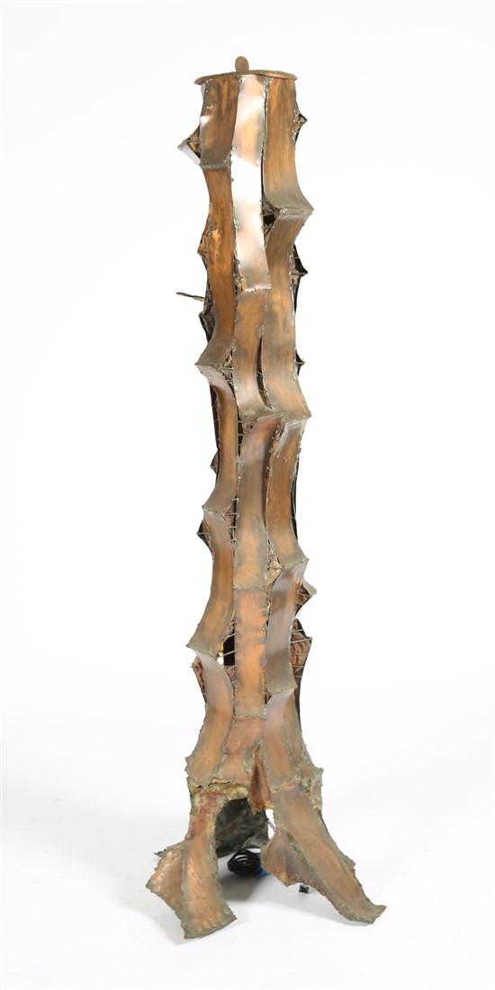 Welded Brutalist Floor Lamp (1 of 5)