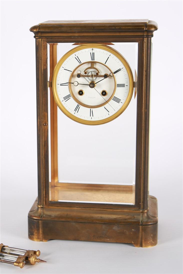 Tiffany and Co., Brass Mantel Clock (1 of 10)