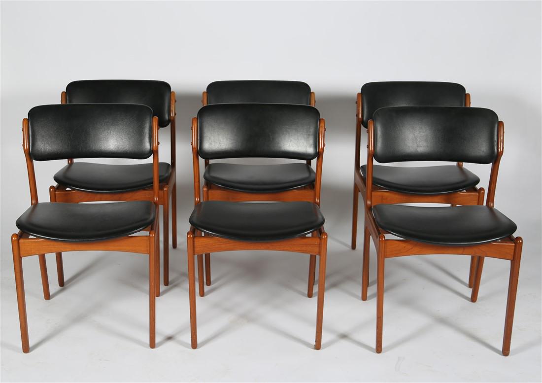 Erik Buch, Six Model 49 Teak Dining Chairs (1 of 7)