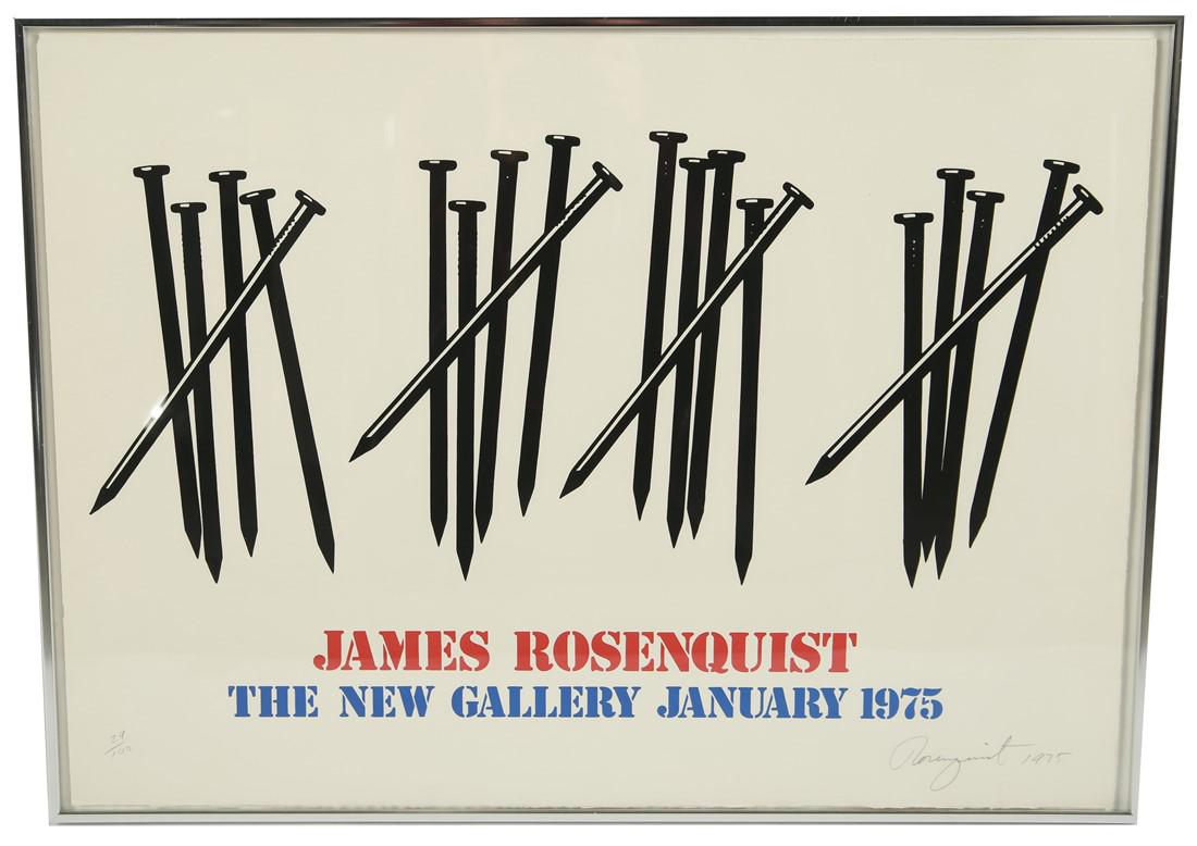 James Rosenquist, The New Gallery Poster (1 of 4)