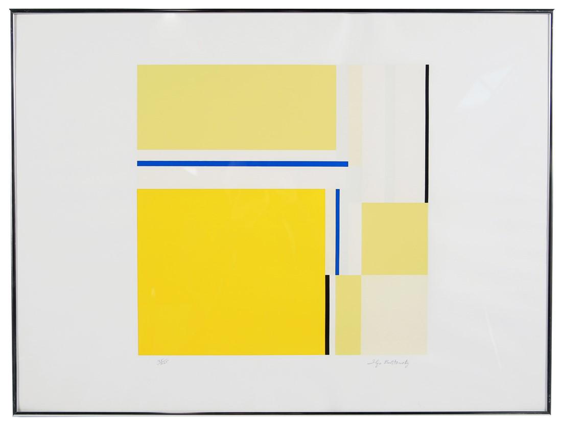 Ilya Bolotowsky, "Bolo Square" Screenprint (1 of 4)