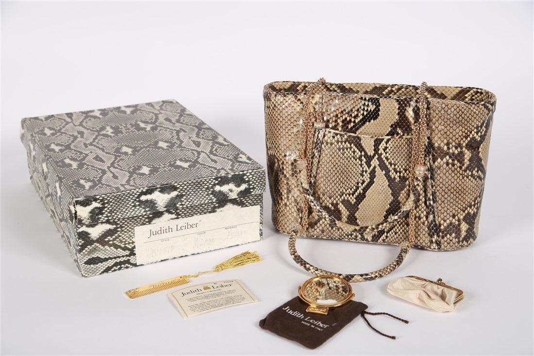 Judith Leiber, Python Purse (1 of 10)