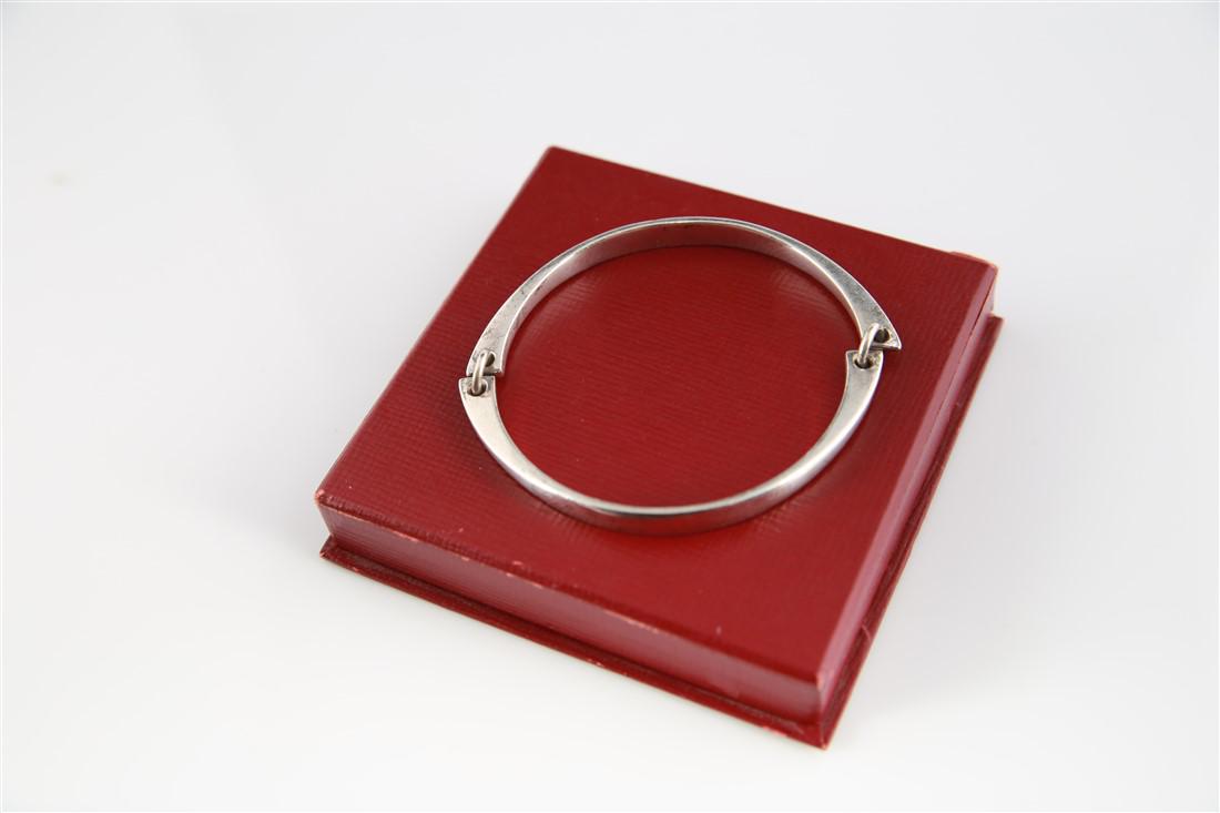 Hans Hansen, Sterling Silver Tapered Bracelet (1 of 5)