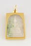 18k Yellow Gold Jade Pendant