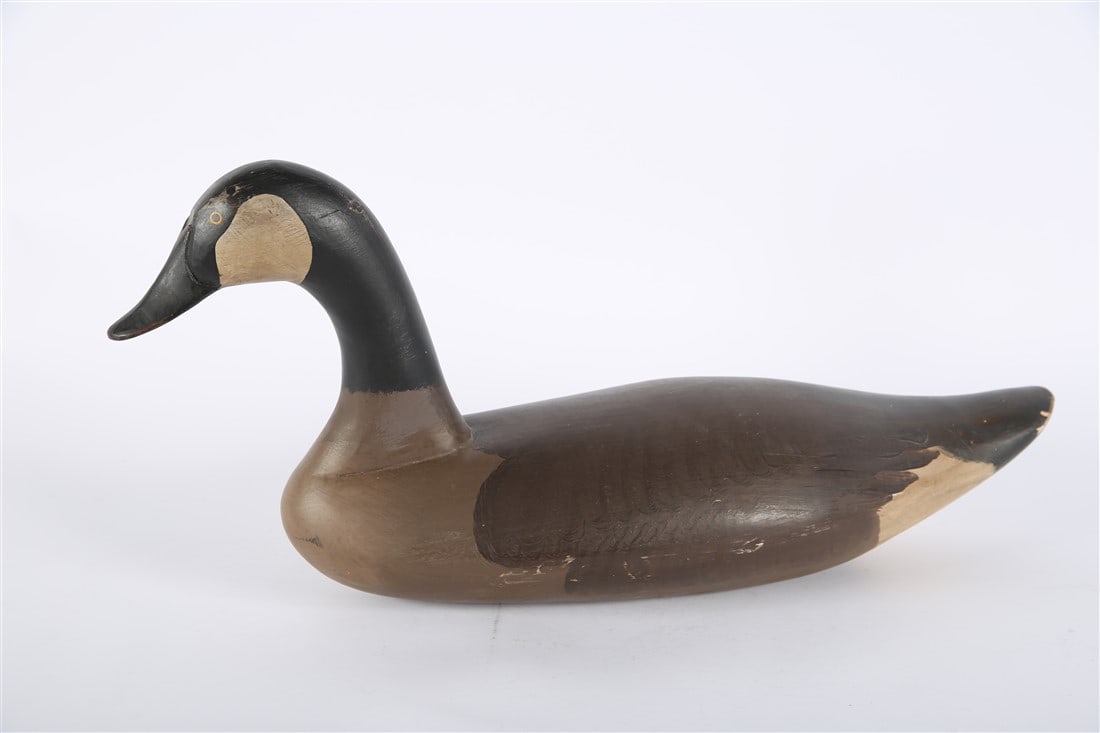 Hand-Painted Goose Decoy (1 of 6)