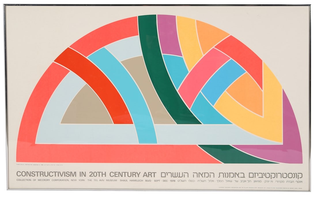 Frank Stella, "Constructivism" Poster (1 of 2)