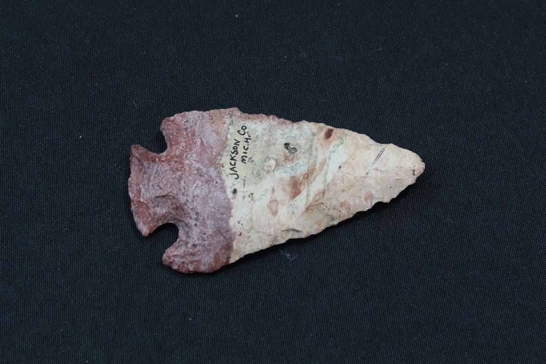 Snyders: 3 7/8" x 2 1/4". Jackson County, Michigan.