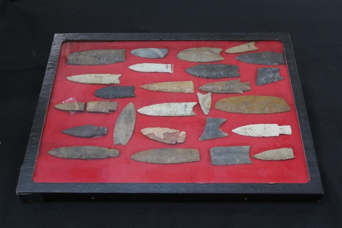 Coll. of 25 Paleo Bases Blades, Some Modern (1 of 6)