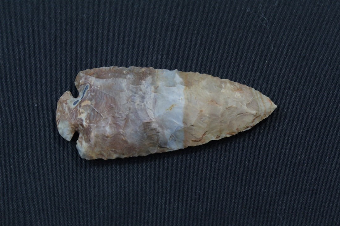 Dovetail: 4 1/4" x 1 3/4". Mercer County, Ohio.