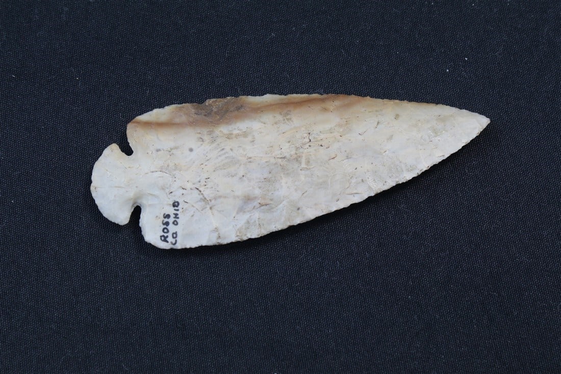 Modern Dovetail: 5" x 1 3/4". Ross County, Ohio.