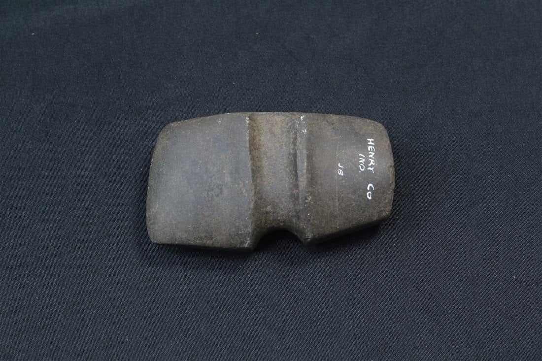 3/4 Groove Axe: 4 3/4" x 2 3/8". Henry County, Indiana.