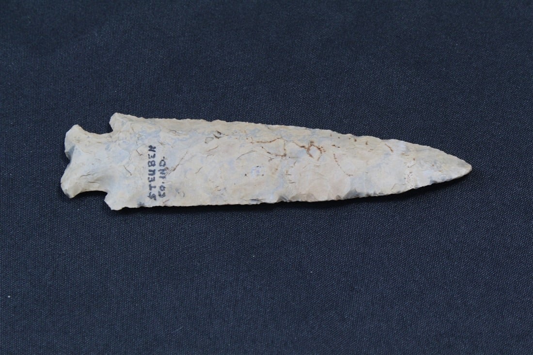 Greenbrier: 5 3/4" x 1 3/8". Steuben County, Indiana.