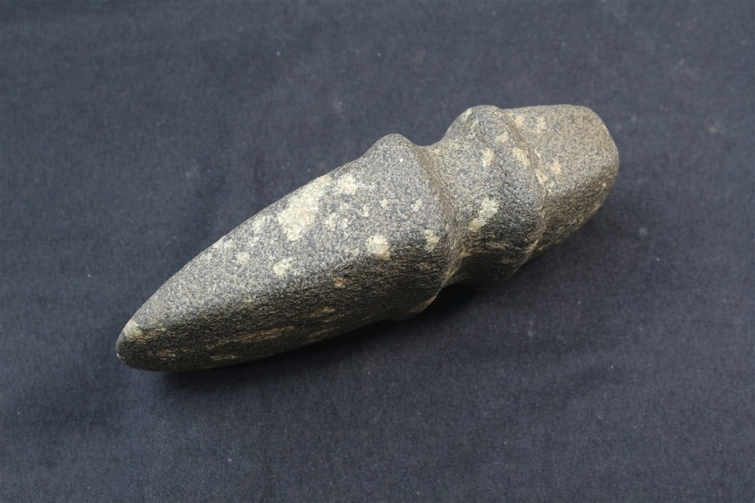 3/4 Grooved Axe: 6 7/8" x 3 3/4". Fayette County, Indiana.