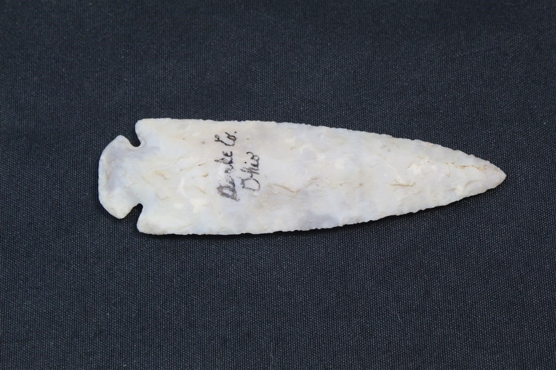 Dovetail: 4 5/8" x 1 3/8". Darke County, Ohio.