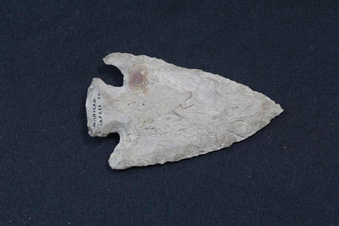 Hopewell: 4 5/8" x 2 3/4". Lapeer County, Michigan.