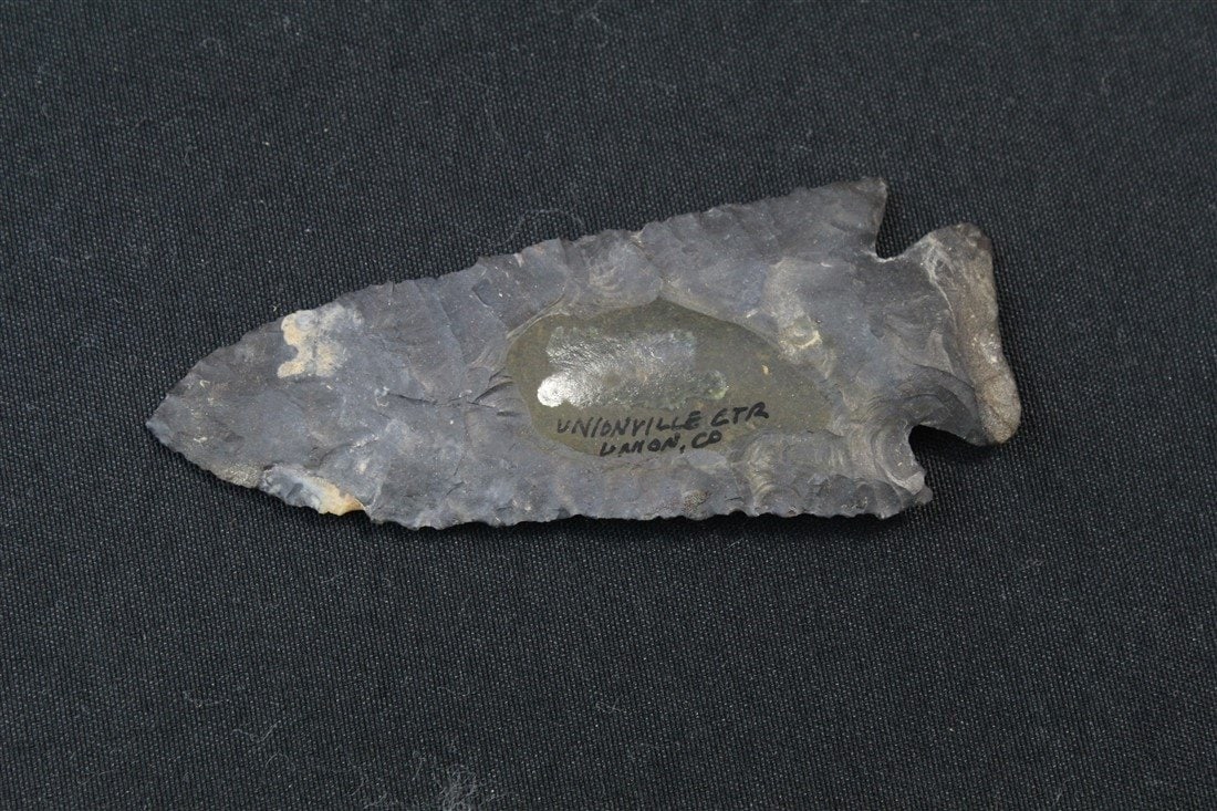 Stilwell: 4 3/8" x 1 3/4". Unionville Center, Ohio.