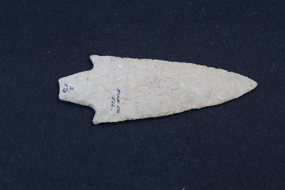 Dickson: 5" x 1 3/4". Pike County, Illinois.