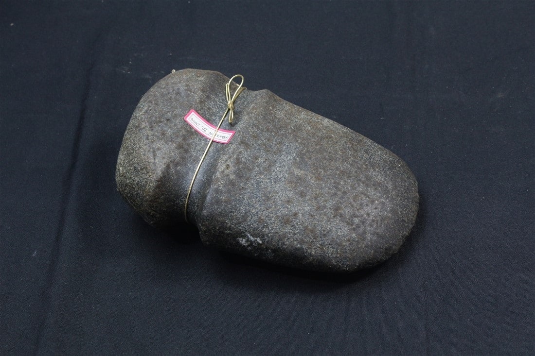 Full Grooved Axe: 9 1/2" x 6". Franklin, Ohio.