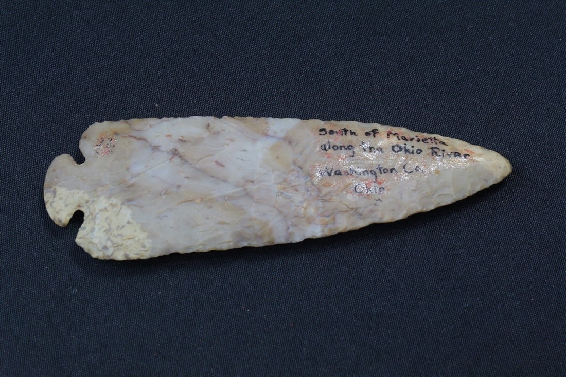 Dovetail: 6" x 2". Washington County, Ohio.