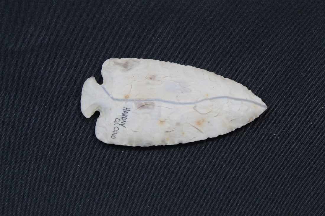 Dovetail: 3 3/4" x 1 3/4". Hardin County, Ohio.