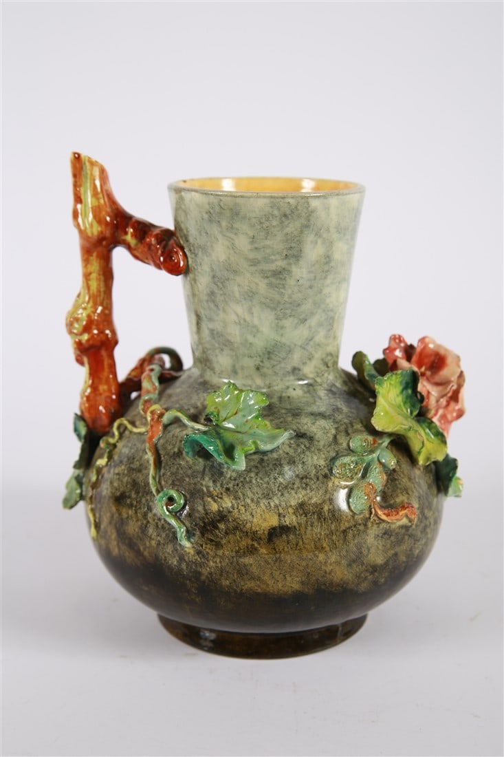 Faience Mfg. Company, Handled Jug (1 of 6)