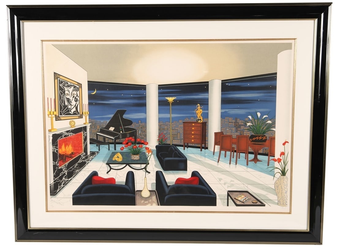 Francois Ledan, "Interior with Picasso" (1 of 7)