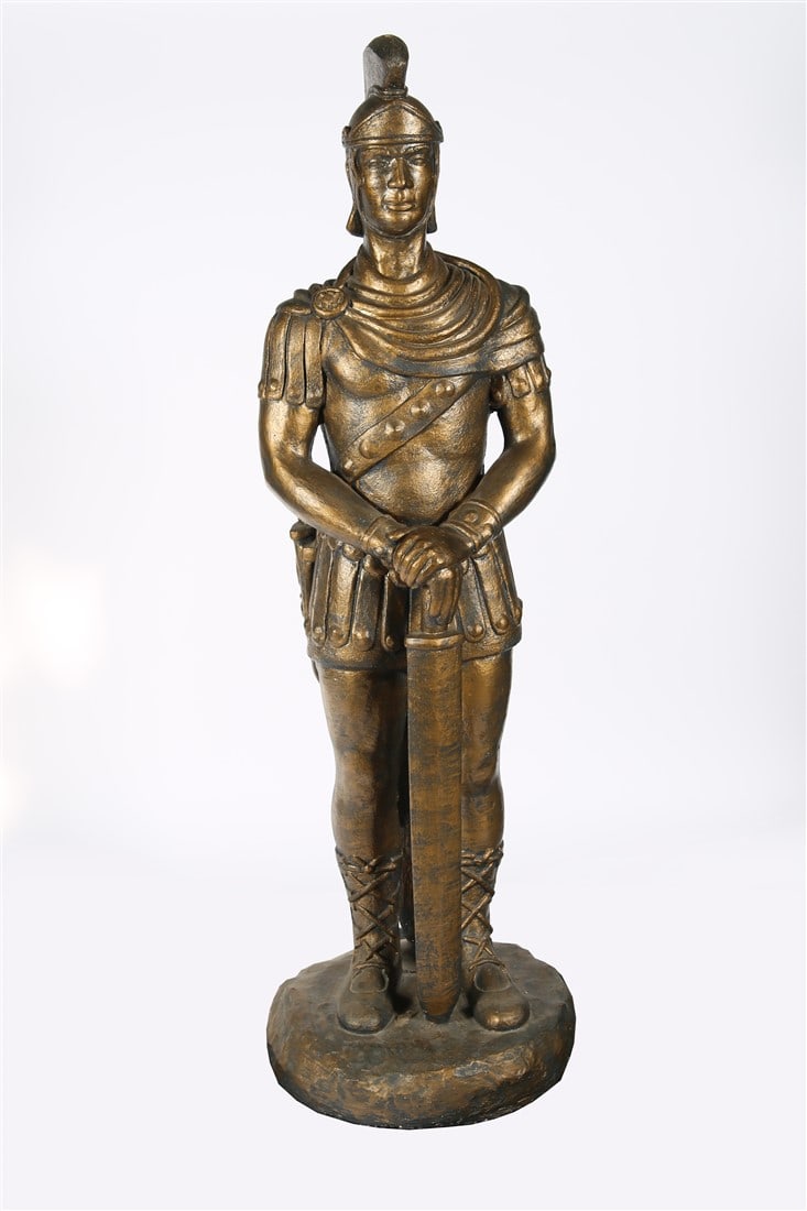 Artistic Plastering Inc., Roman Guard Statue, 1969 (1 of 5)