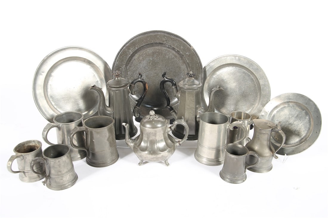English Pewter Ware Collection (1 of 6)