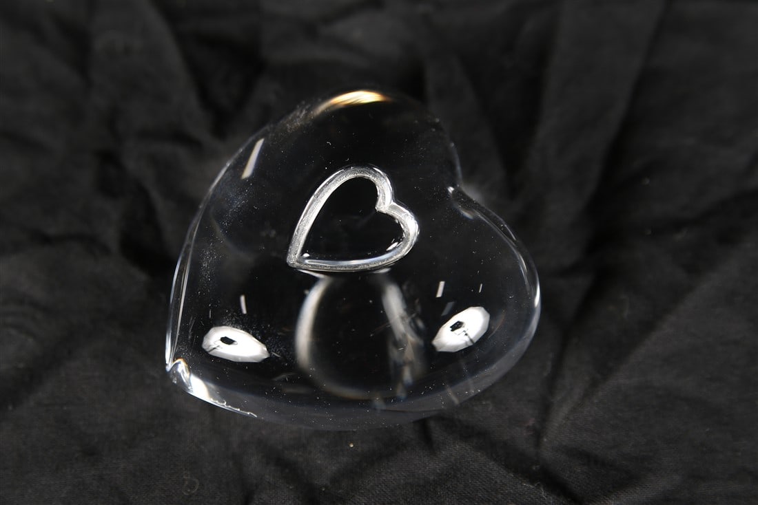 Steuben, "Heart to Heart" Hand Cooler (1 of 7)