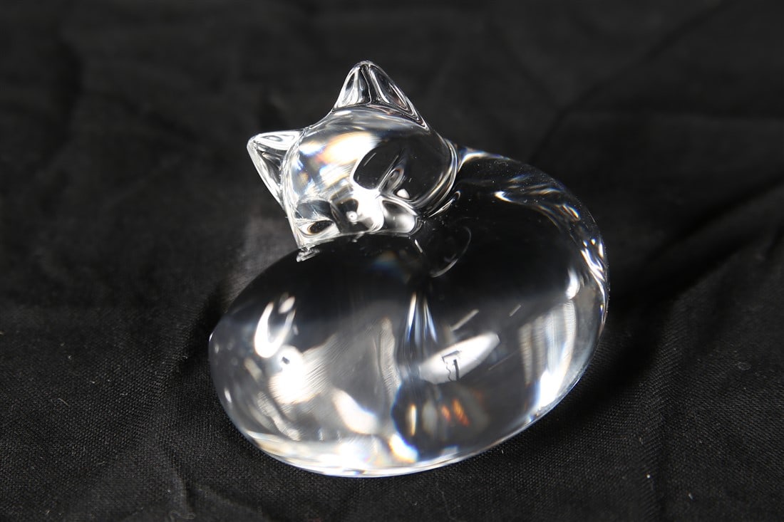 Steuben, "Cat" Hand Cooler (1 of 6)