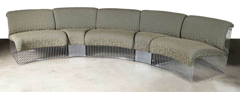 Verner Panton, Five-Piece "Pantonova" Seating (1 of 4)