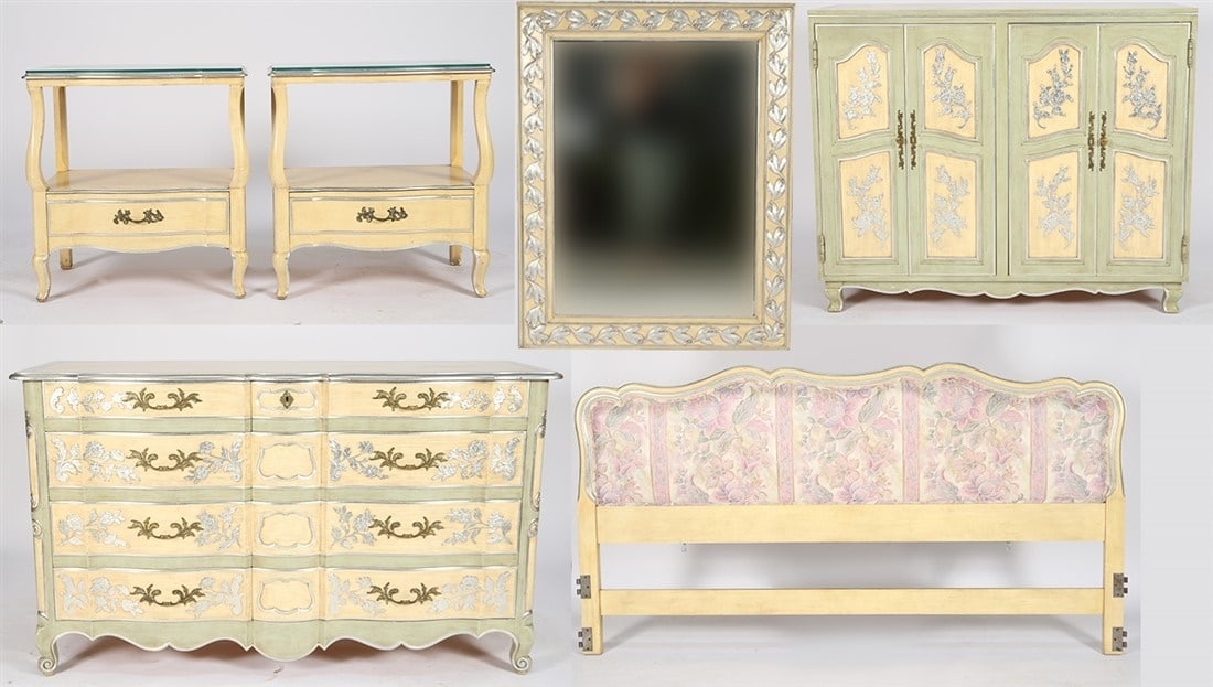 John Widdicomb, French Provincial Bedroom Set (1 of 7)