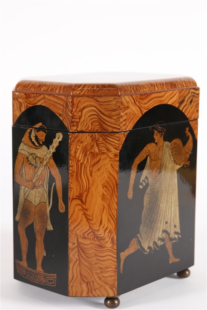 Castilian Imports, Lacquered Greek Box (1 of 8)