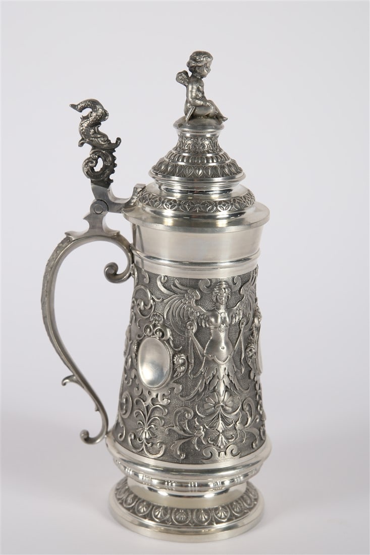 ASN, German Metal Beer Stein (1 of 6)